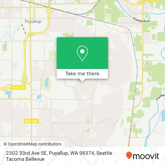 2302 33rd Ave SE, Puyallup, WA 98374 map