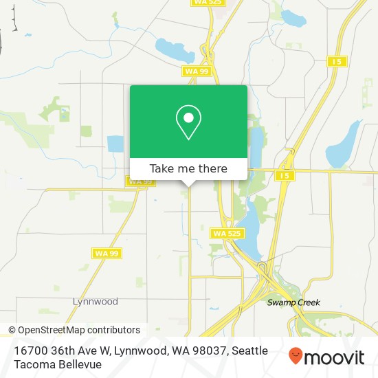 16700 36th Ave W, Lynnwood, WA 98037 map