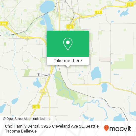 Choi Family Dental, 3926 Cleveland Ave SE map