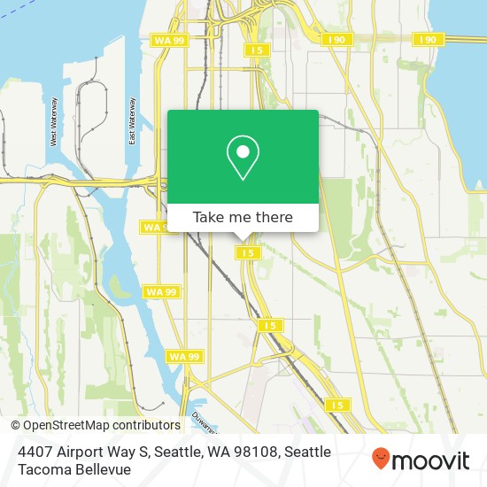 4407 Airport Way S, Seattle, WA 98108 map