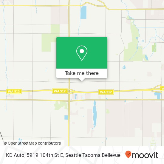 KD Auto, 5919 104th St E map