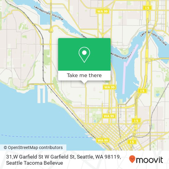 31,W Garfield St W Garfield St, Seattle, WA 98119 map