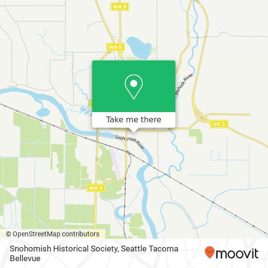 Mapa de Snohomish Historical Society