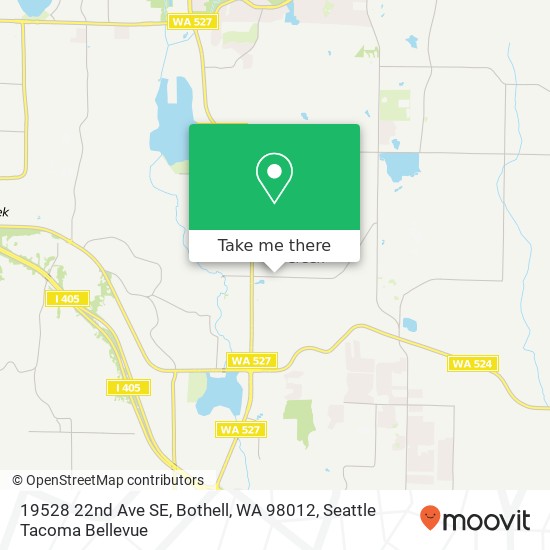 19528 22nd Ave SE, Bothell, WA 98012 map