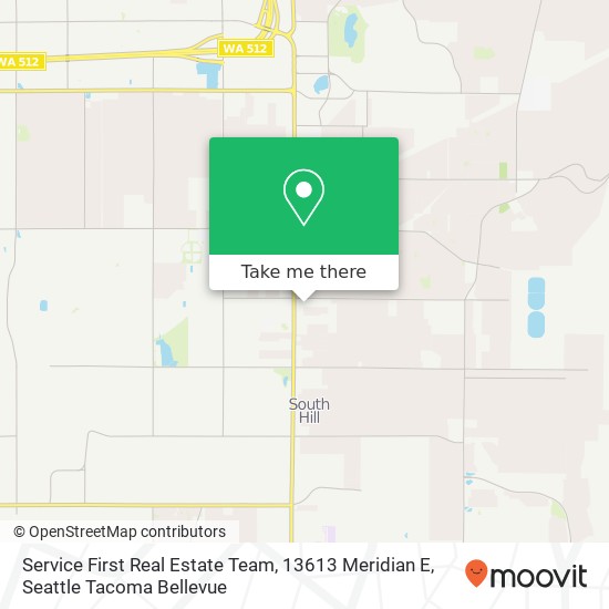 Service First Real Estate Team, 13613 Meridian E map