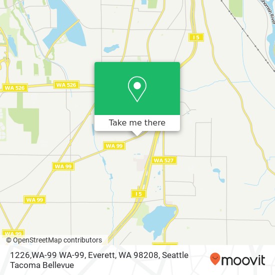 1226,WA-99 WA-99, Everett, WA 98208 map