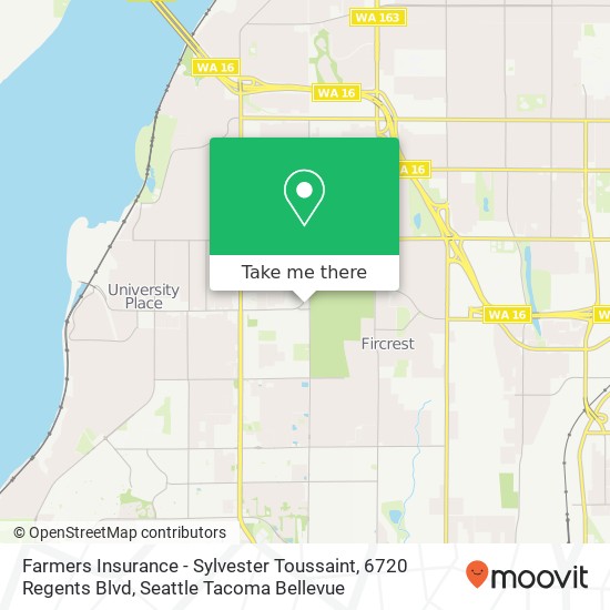 Farmers Insurance - Sylvester Toussaint, 6720 Regents Blvd map