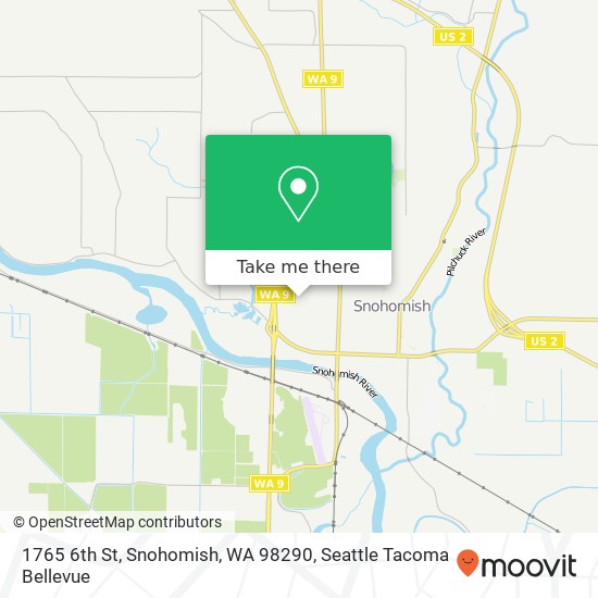 1765 6th St, Snohomish, WA 98290 map