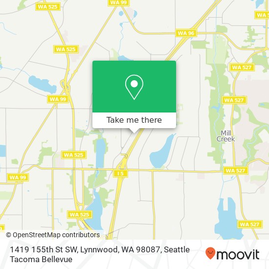 1419 155th St SW, Lynnwood, WA 98087 map