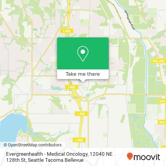 Evergreenhealth - Medical Oncology, 12040 NE 128th St map