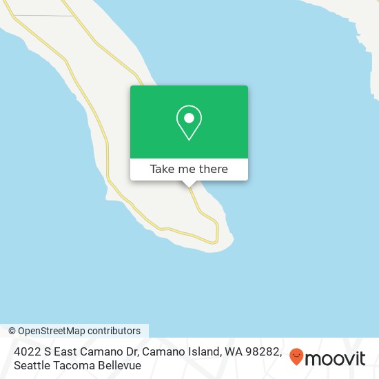 Mapa de 4022 S East Camano Dr, Camano Island, WA 98282