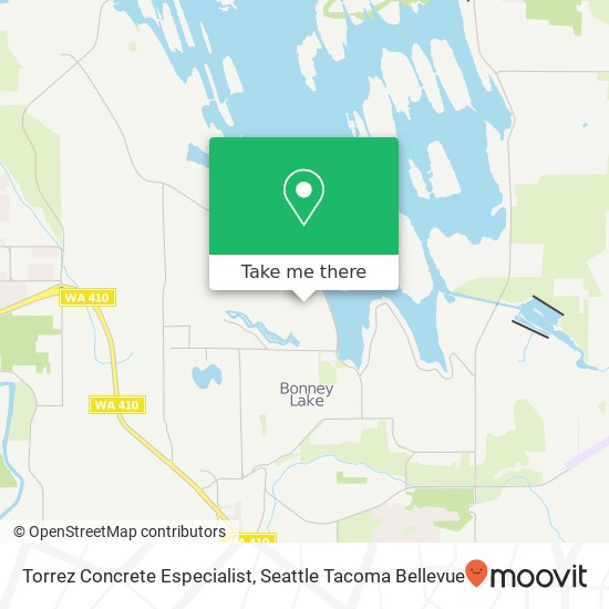 Mapa de Torrez Concrete Especialist, 6530 194th Ave E