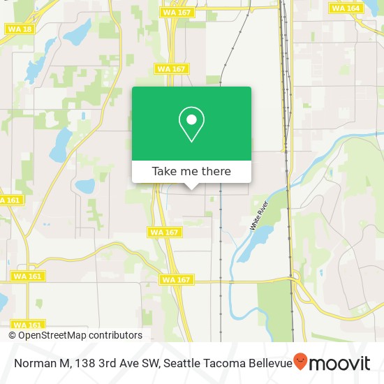 Norman M, 138 3rd Ave SW map