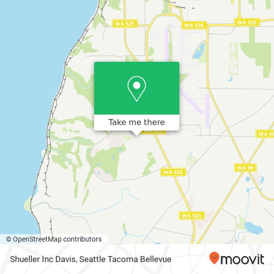 Shueller Inc Davis map