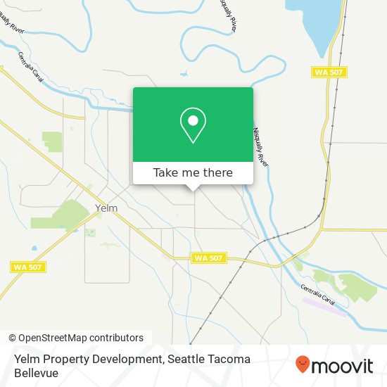 Mapa de Yelm Property Development, 9948 Locust Ct SE