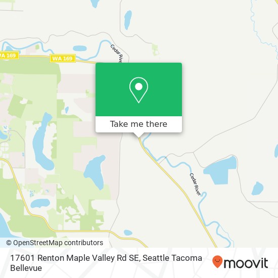 17601 Renton Maple Valley Rd SE, Maple Valley, WA 98038 map