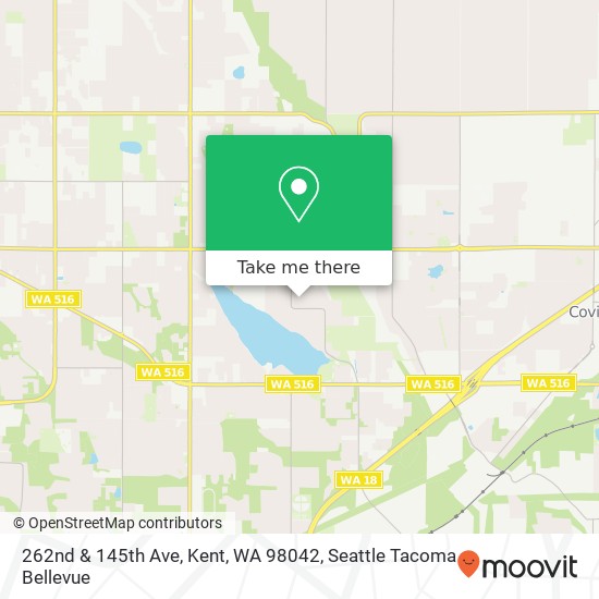 262nd & 145th Ave, Kent, WA 98042 map