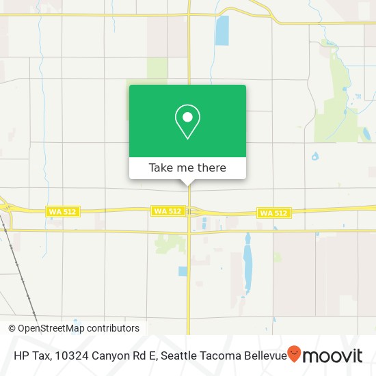 HP Tax, 10324 Canyon Rd E map