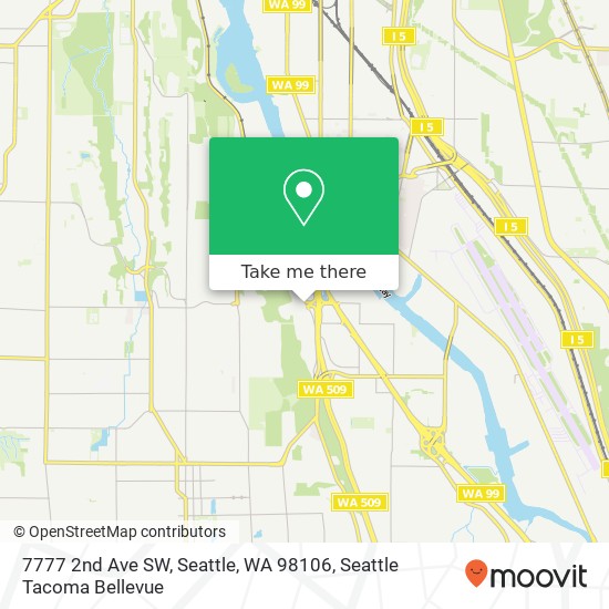 7777 2nd Ave SW, Seattle, WA 98106 map