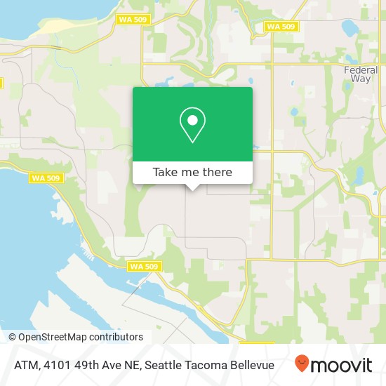 Mapa de ATM, 4101 49th Ave NE