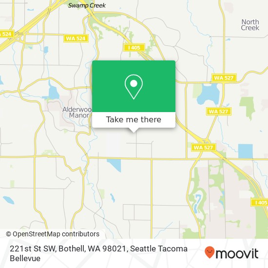 221st St SW, Bothell, WA 98021 map