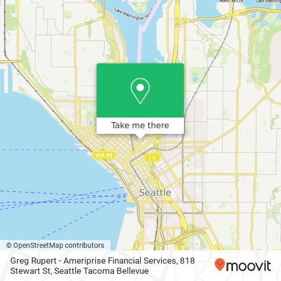 Greg Rupert - Ameriprise Financial Services, 818 Stewart St map