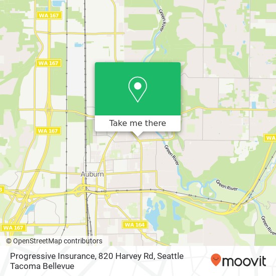 Progressive Insurance, 820 Harvey Rd map