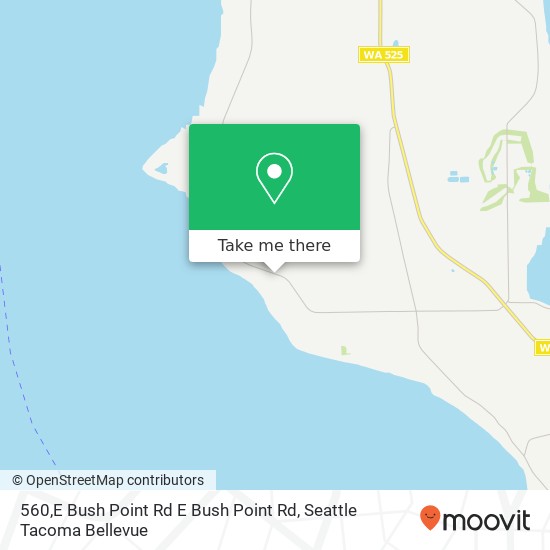 560,E Bush Point Rd E Bush Point Rd, Freeland, WA 98249 map