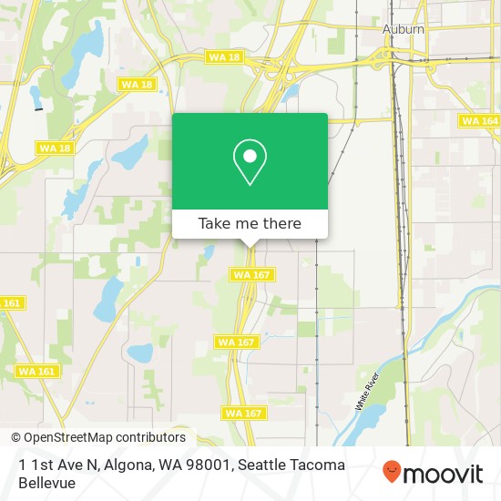 1 1st Ave N, Algona, WA 98001 map