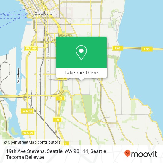 19th Ave Stevens, Seattle, WA 98144 map