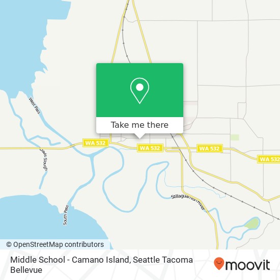 Mapa de Middle School - Camano Island