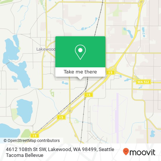 4612 108th St SW, Lakewood, WA 98499 map