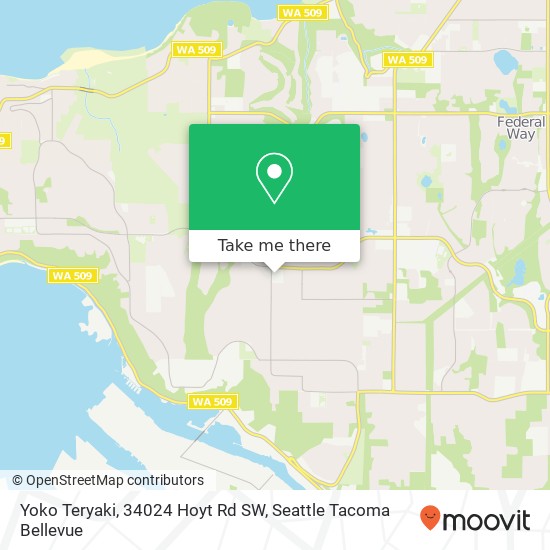 Yoko Teryaki, 34024 Hoyt Rd SW map