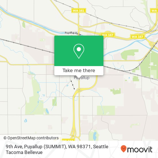 Mapa de 9th Ave, Puyallup (SUMMIT), WA 98371