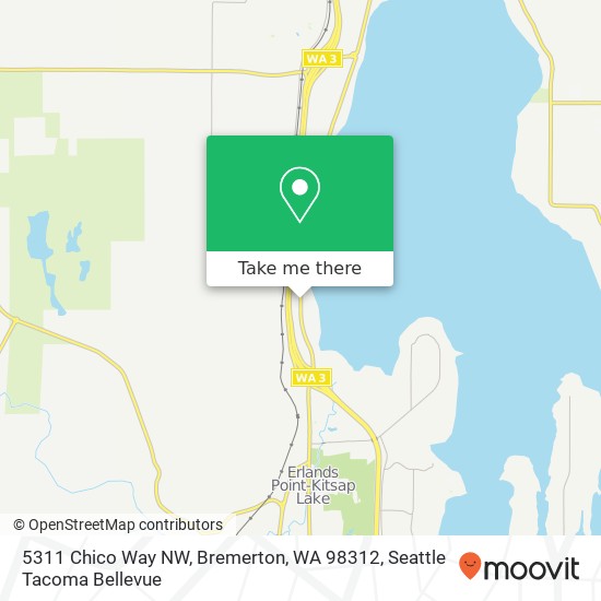 5311 Chico Way NW, Bremerton, WA 98312 map