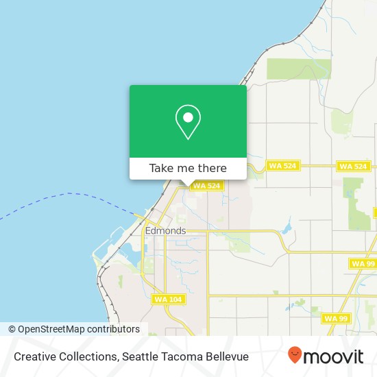 Creative Collections map