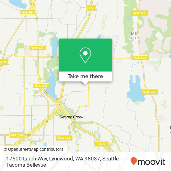 17500 Larch Way, Lynnwood, WA 98037 map