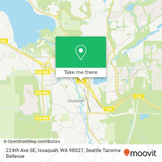 224th Ave SE, Issaquah, WA 98027 map