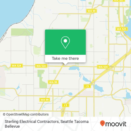 Sterling Electrical Contractors map