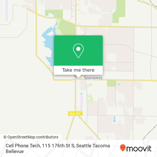 Mapa de Cell Phone Tech, 115 176th St S