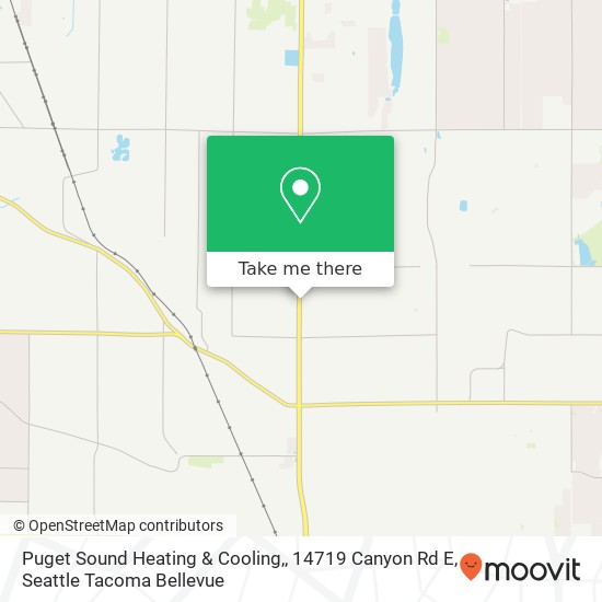 Puget Sound Heating & Cooling,, 14719 Canyon Rd E map