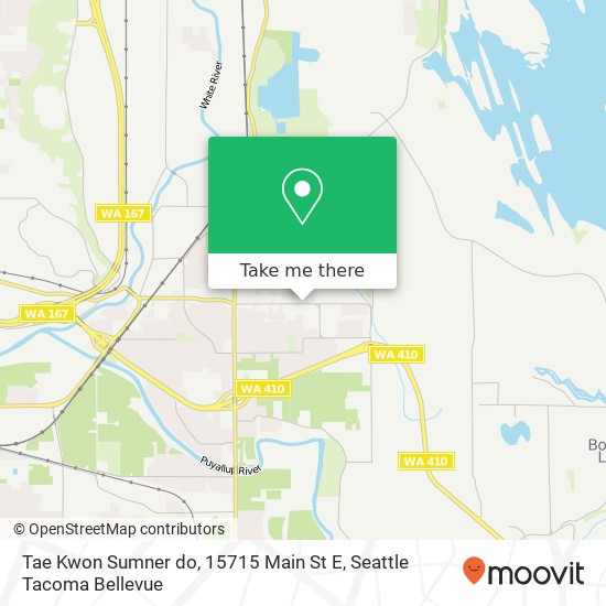 Mapa de Tae Kwon Sumner do, 15715 Main St E