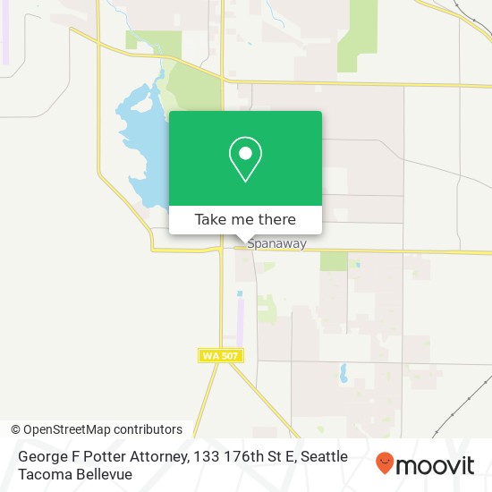 Mapa de George F Potter Attorney, 133 176th St E