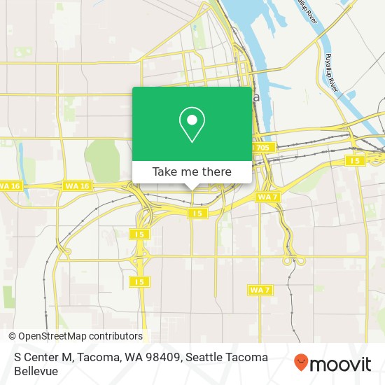 S Center M, Tacoma, WA 98409 map