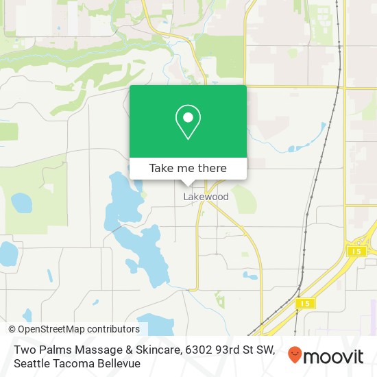 Two Palms Massage & Skincare, 6302 93rd St SW map