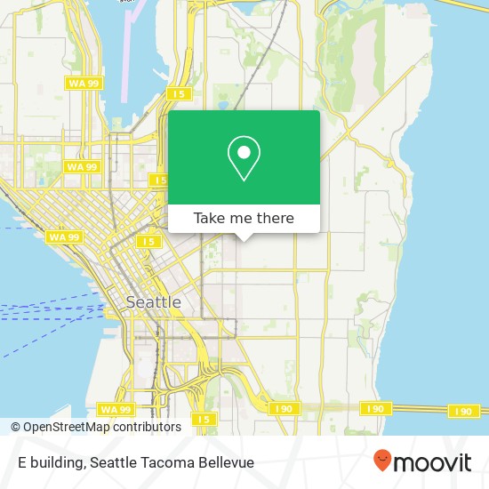 E  building, 1006 15th Ave E  building, Seattle, WA 98122, USA map