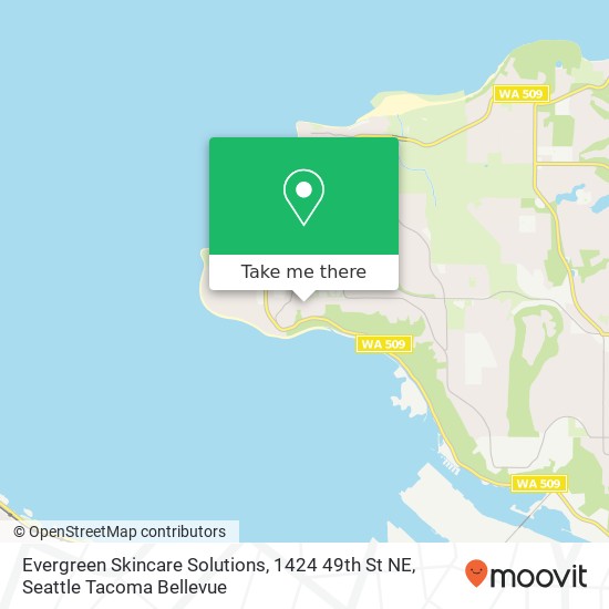 Evergreen Skincare Solutions, 1424 49th St NE map