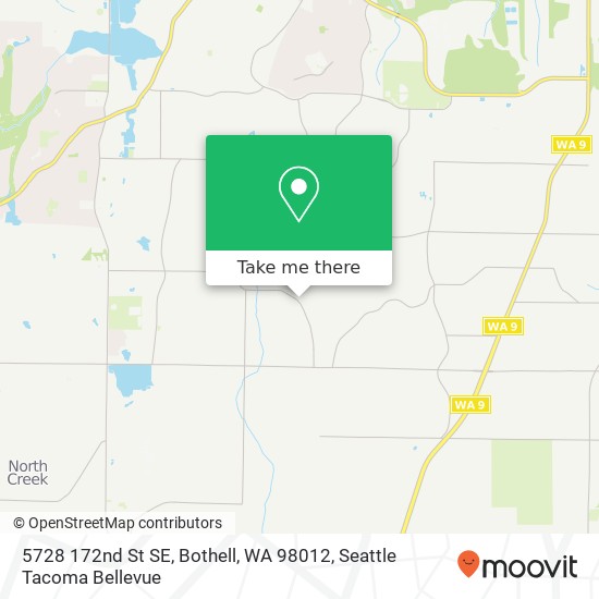 5728 172nd St SE, Bothell, WA 98012 map