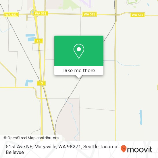 51st Ave NE, Marysville, WA 98271 map