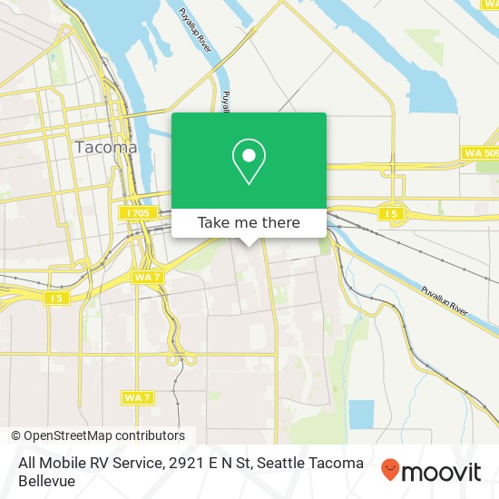 All Mobile RV Service, 2921 E N St map